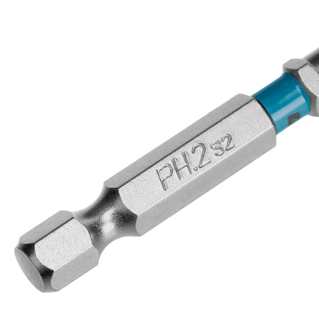 Бита PH2х50мм, сталь S2, шестигр., отрывн., 10 шт. Gross