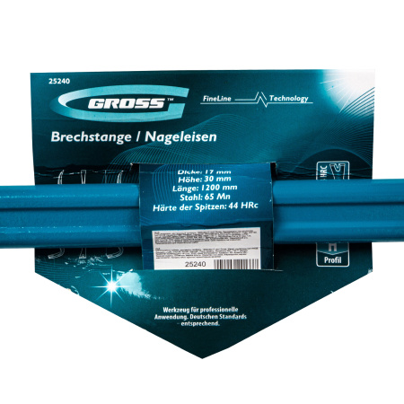 Лом-гвоздодер, двутавровый профиль, 1200х30х17 мм Gross цена