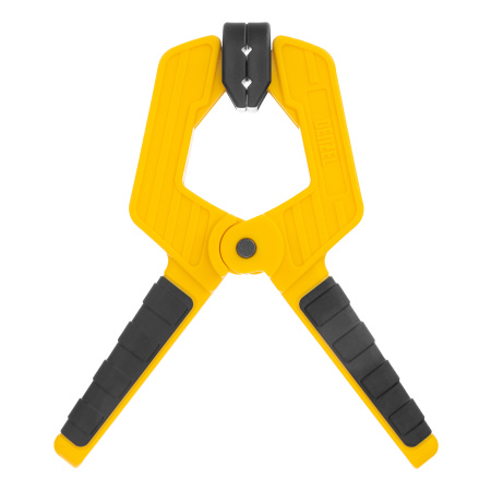 Струбцина клещеобразная, усиленная 65 х 50 мм, двухкомпонентные рукоятки Denzel цена