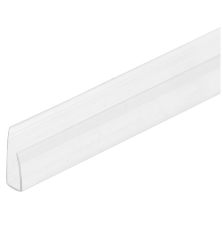 Заглушка торцевая 6 мм x 2.1 м, цвет прозрачный