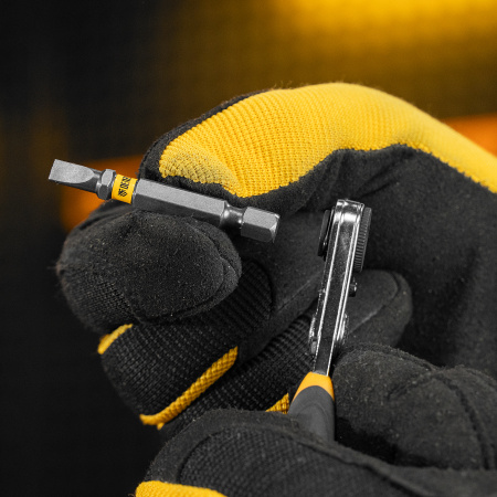 Бита SL5,0х50, сталь S2, шестигранный профиль, 10 шт. Е 6,3 Denzel