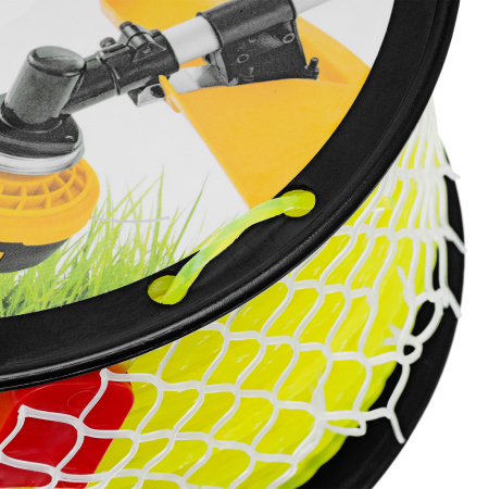 Леска для триммера витой квадрат, 2,7мм х 196м, на DIN катушке FLEX CORD Denzel цена