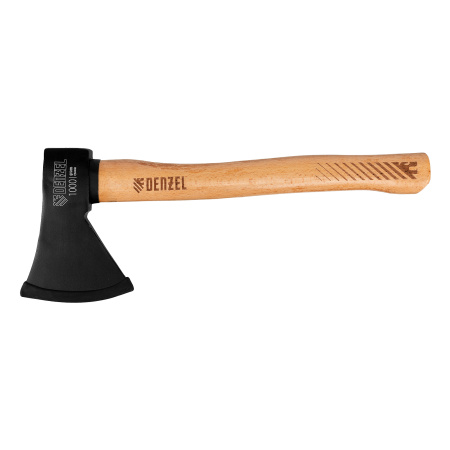 Топор, 1000 г, кованый, буковое топорище Denzel цена