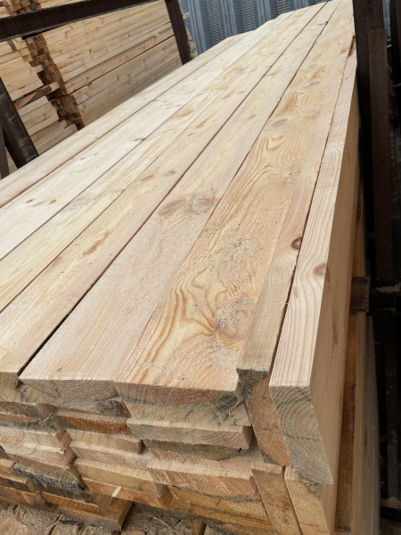 Доска обрезная 40х100х6000 ГОСТ