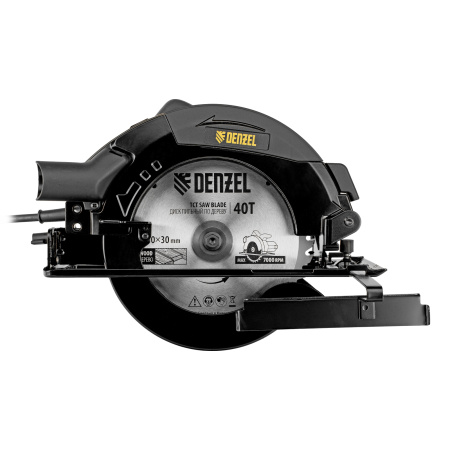 Пила циркулярная CSD-210, 1800 Вт, 210 мм Denzel