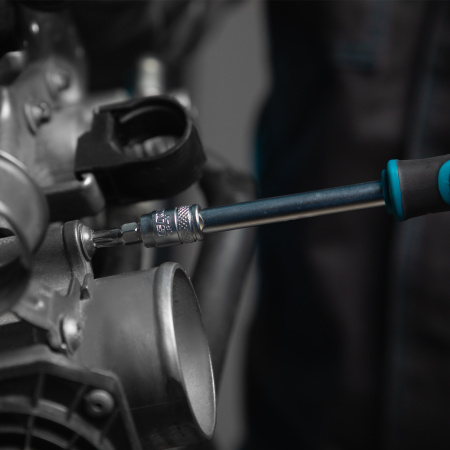 Набор инструментов, 1/4", 1/2", CrV, 120 зубьев, 76 предметов Gross