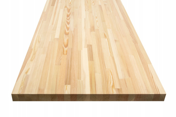 Мебельный щит 40х400х1200 мм Лиственница АЕ сращенный