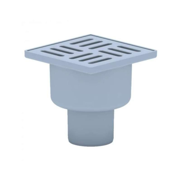 Трап d 50 вертикальный 100 х 100 мм для внутренней канализации ПОЛИТЭК