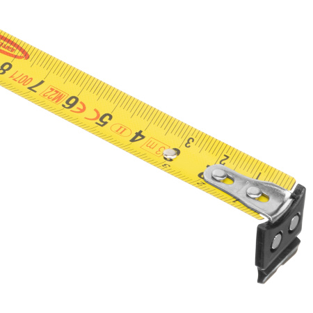 Рулетка "Schlagfest",3 м x 19 мм,магнитный обрезиненный зацеп,двусторонняя шкала,Нейлоновое покрытие,автоматическая фиксация Gross цена