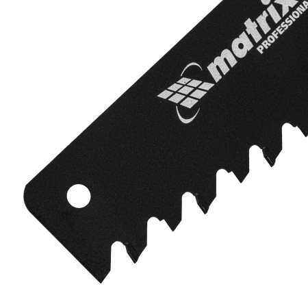 Ножовка по пенобетону, 500 мм, защитное покрытие, твердосплавные напайки на зубья, двухкомпонентная рукоятка Matrix цена