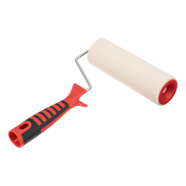 Валик "Велюр" с двухкомпонентной ручкой, 180 мм, ворс 4 мм, D 48 мм, D ручки 6 мм, шерсть Matrix цена