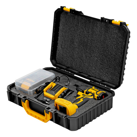 Гайковерт ударный аккумуляторный бесщет. CIWH-BL-20-500, Li-Ion, 20 В Denzel