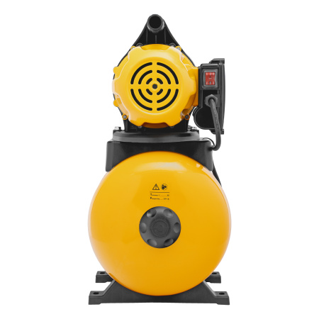 Насосная станция PS800X, 800 Вт, 3200 л/ч, ресивер 24 л, подъем 38 м, нержавейка Denzel