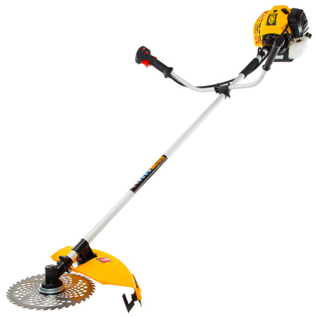 Триммер бензиновый DT 33, 33 см3, 1.8 л. с, неразъемная штанга, состоит из 2 частей Denzel цена