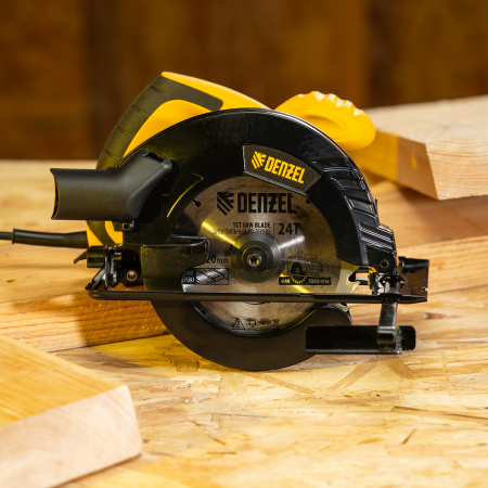 Пила циркулярная CSD-165, 1400 Вт, 165 мм Denzel
