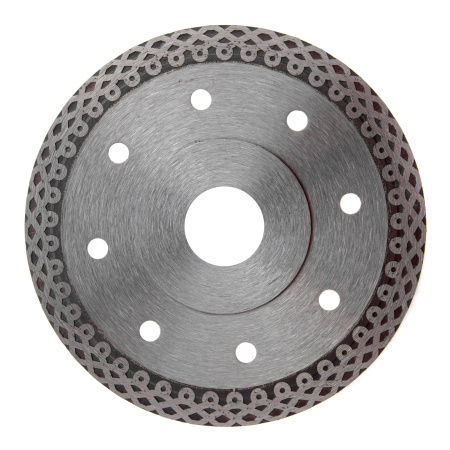 Диск алмазный, 115 х 22.2 мм, тонкий, сплошной (Jaguar) мокрая резка Gross