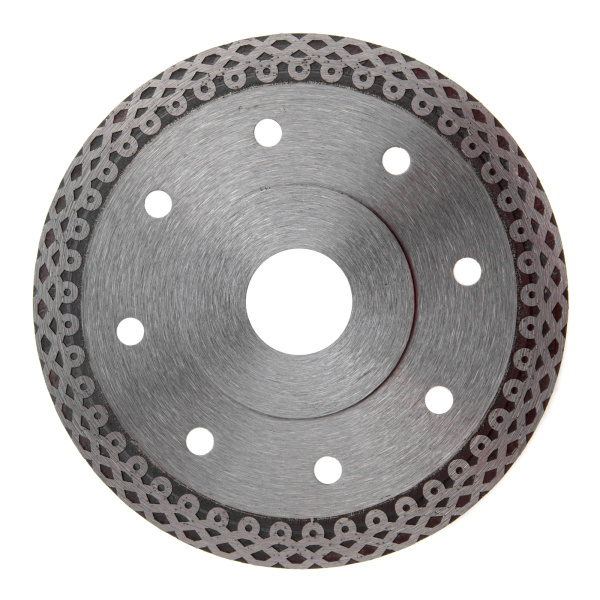 Диск алмазный, 115 х 22.2 мм, тонкий, сплошной (Jaguar) мокрая резка Gross