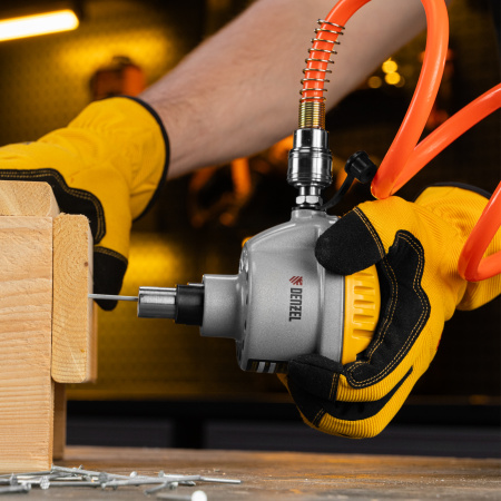 Пневматический молоток HP120 для одиночных гвоздей до 120 мм// Denzel цена