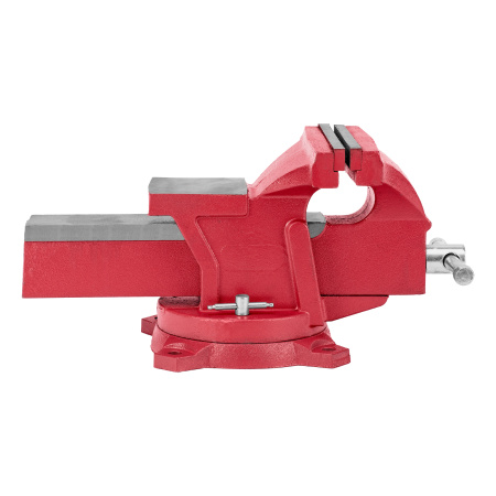 Тиски слесарные, 200 мм, поворотные, с наковальней Matrix