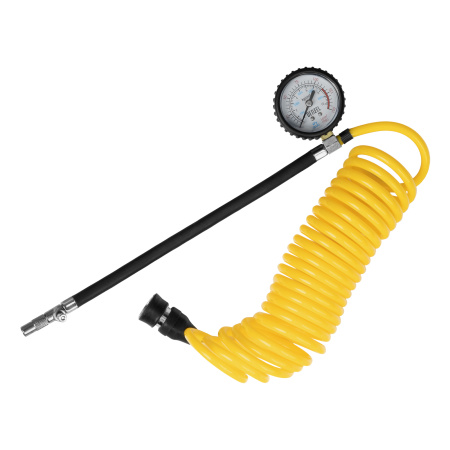 Компрессор автомобильный AC-75, 12 В, 10 атм., 75 л/мин, LED Denzel цена