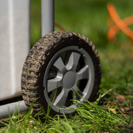 Измельчитель садовый электрический ECS-2700, 2700 Вт, 40 мм Denzel цена