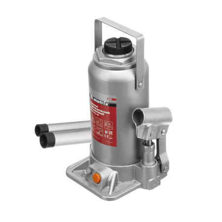 Домкрат гидравлический бутылочный, 16 т, h подъема 230-460 мм Matrix цена