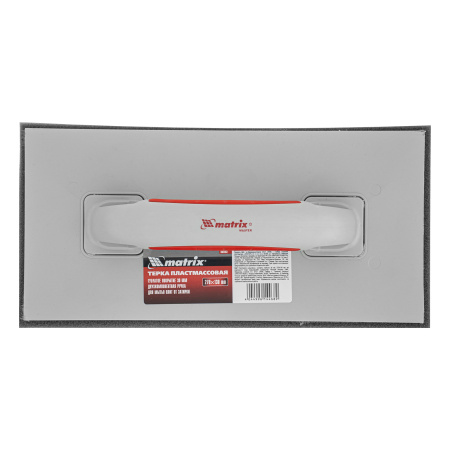 Терка пластмассовая, губчатое покрытие 30 мм, 270 x 130 мм, двухкомпонентная ручка Matrix цена