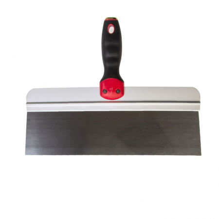 Шпатель фасадный из нержавеющей стали, 350 мм, двухкомпонентная ручка, широкое полотно Matrix цена