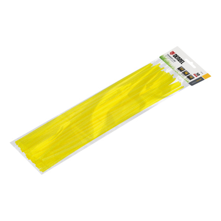 Леска для триммера, "зубчатый квадрат" нарезанная 3 мм х 30 см, 50 шт Flex cord Denzel цена