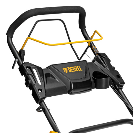 Газонокосилка бензиновая GLD-460SP, 146 куб.см, ширина 46 см, привод 7 уровней, травосборник 50 л Denzel цена