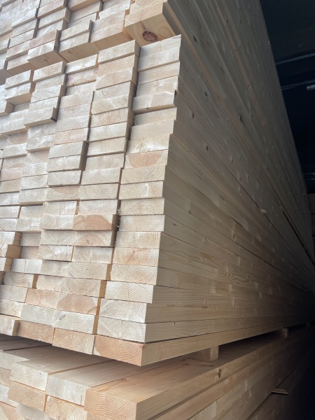 Доска сухая строганная 40х100х6000