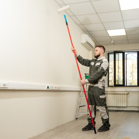 Ручка телескопическая металлическая, 1.5-3 м Matrix цена