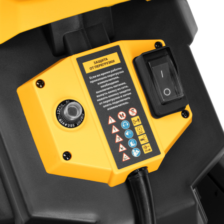 Измельчитель садовый электрический ECS-2700, 2700 Вт, 40 мм Denzel цена