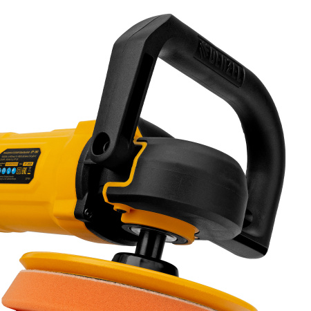 Машина полировальная CP-180, 1400 Вт, 180 мм, 0-3000 об/мин Denzel цена