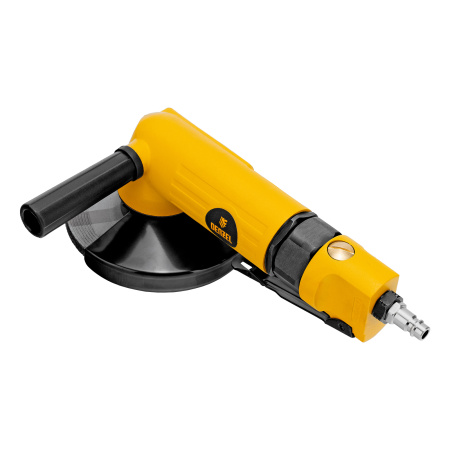 Пневматическая углошлифовальная машина AG125, 11000 об/мин, 125 мм, 186 л/мин Denzel цена