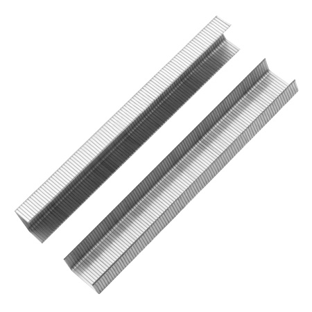 Скобы, 6 мм, для мебельного степлера, тип 53, 2000 шт. Denzel цена