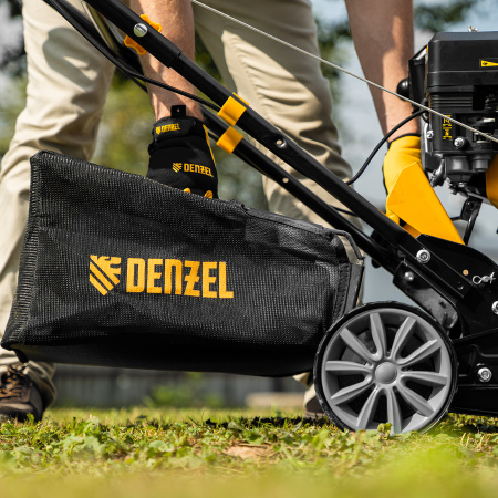 Скарификатор-аэратор бензиновый SAG-400, 212 см3, -15/+10 мм, 40 см Denzel цена