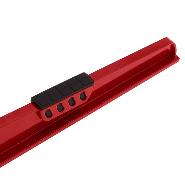 Уровень алюминиевый, 600 мм, литой, 2 глазка (1 фронтальный), ударная площадка Matrix цена