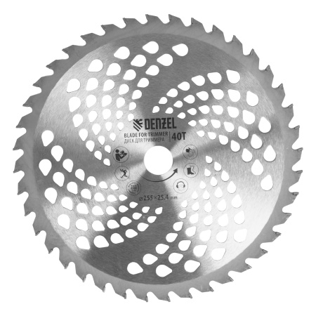 Триммер бензиновый DT-52E, 52 см3, неразъемная штанга, электростартер, состоит из 2 частей Denzel цена