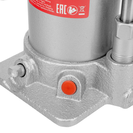 Домкрат гидравлический бутылочный, 10 т, высота подъема 230-460 мм Matrix цена