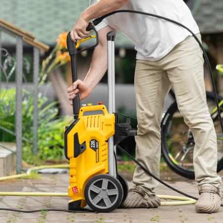 Моечная машина высокого давления K 50 Power, 2100 Вт, 150 бар, 600 л/ч, асинх. двиг.// Denzel