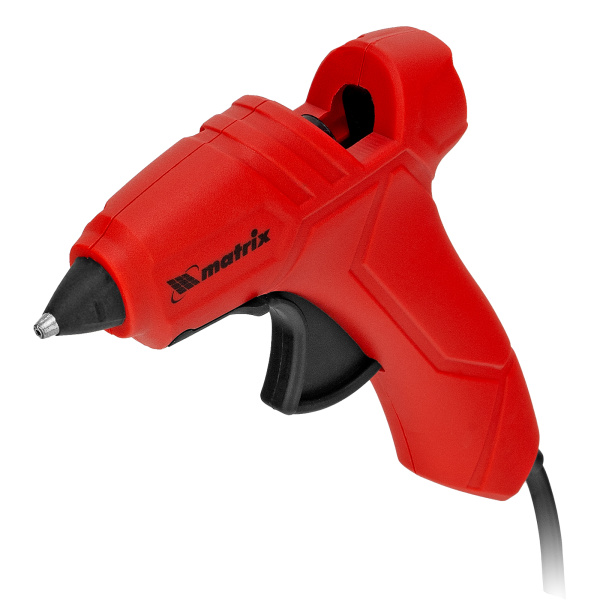 Клеевой пистолет, 7 мм, 15 (60) Вт, 8 г/мин Matrix цена