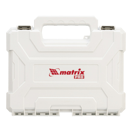 Набор сверл комбинированный, сверла по металлу 1-6.5 мм, бетону 4-8 мм, дереву 4-10 мм, перовые 16,22,25 мм, биты 20 шт, адаптер, головки 2 шт, зенковка, 50 предметов Pro Matrix