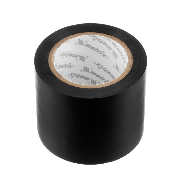 Изолента черная, 50 мм х 10 м Matrix цена