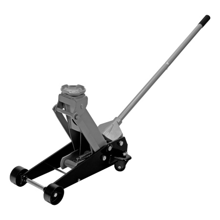 Домкрат гидравлический подкатной, 3.5 т, высота подъема 145-490 мм, с педалью Matrix цена