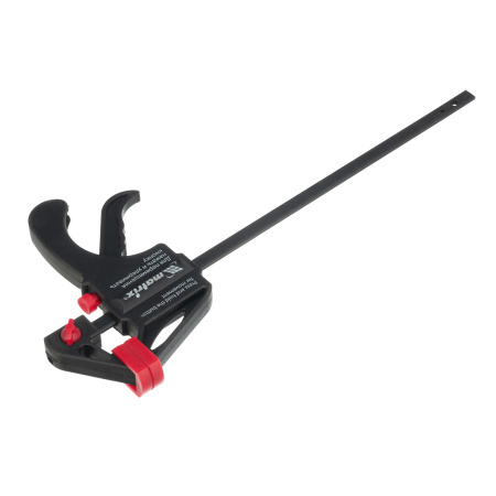 Струбцина универсальная F-образная, 200 х 315 х 45 мм, пластмассовый корпус Matrix цена