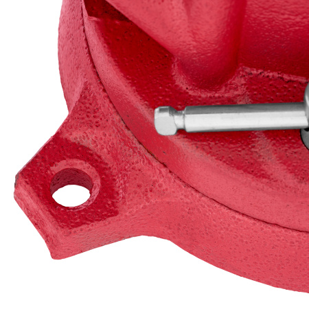 Тиски слесарные, 100 мм, поворотные, с наковальней Matrix