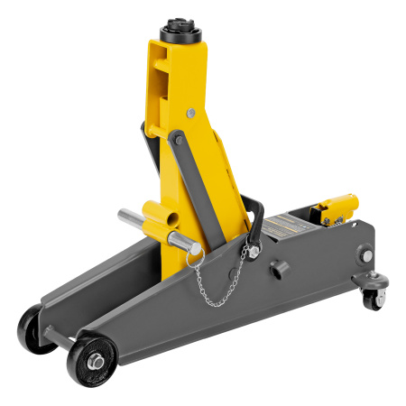 Домкрат гидравлический подкатной с фиксатором, 3 т, 190-532 мм, SUV Denzel цена