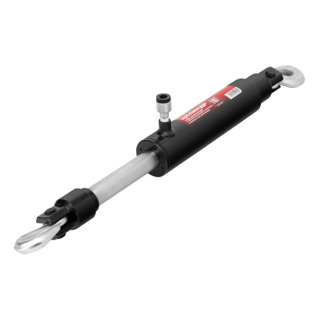 Цилиндр гидравлический, 10 т, стяжной усиленный с крюками Matrix цена