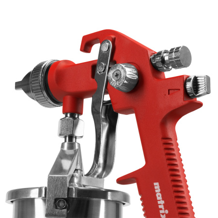 Краскораспылитель HVLP пневмат. с нижним бачком V= 1 л, сопло диаметром 1.4 мм Matrix цена